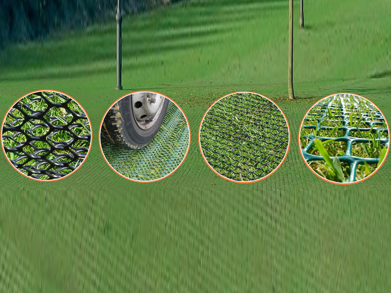 Grass protection netting