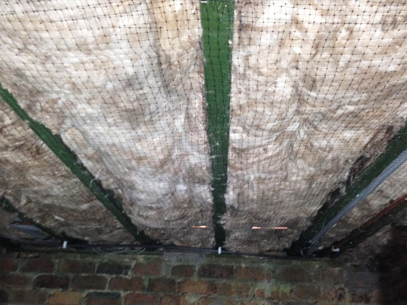 Insulation netting